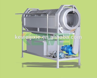 vegetable and fruit industrial washing and peeling machine / washer