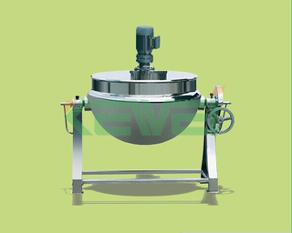 industrial boiling and blanching machine (G model jacketed boiler)