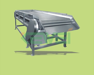 Rolling rail fruit sorting machine for fruit and vegetables
